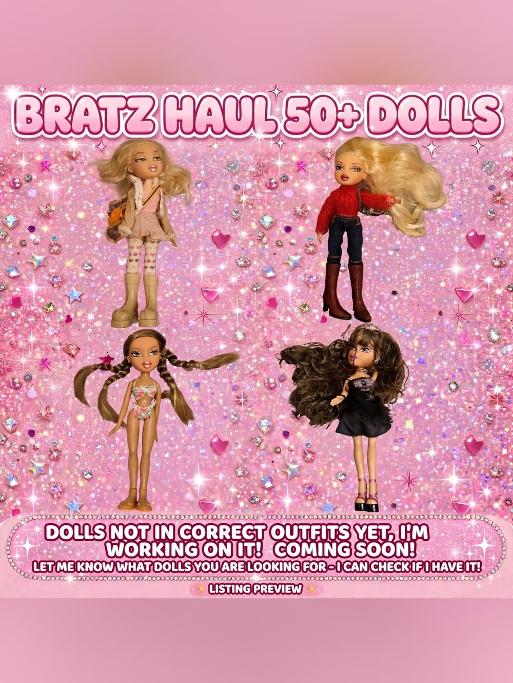 FALL BRATZ HAUL 50+ DOLLS, SNEAK PEEK, COMPLETE SETS COMING SOON!